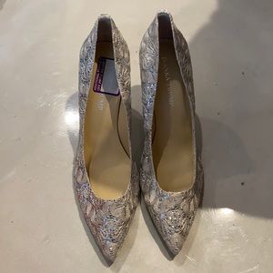 Sparkly Ivanka trump heels never worn
